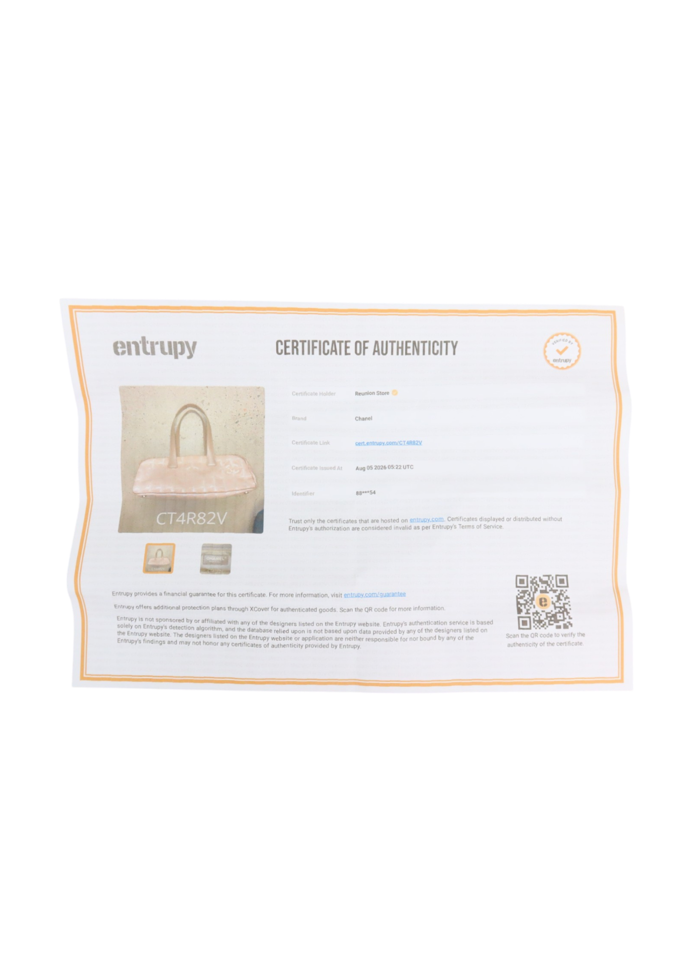 CHANEL (AS IS) Travel Line Beige CC Jacquard Bowler