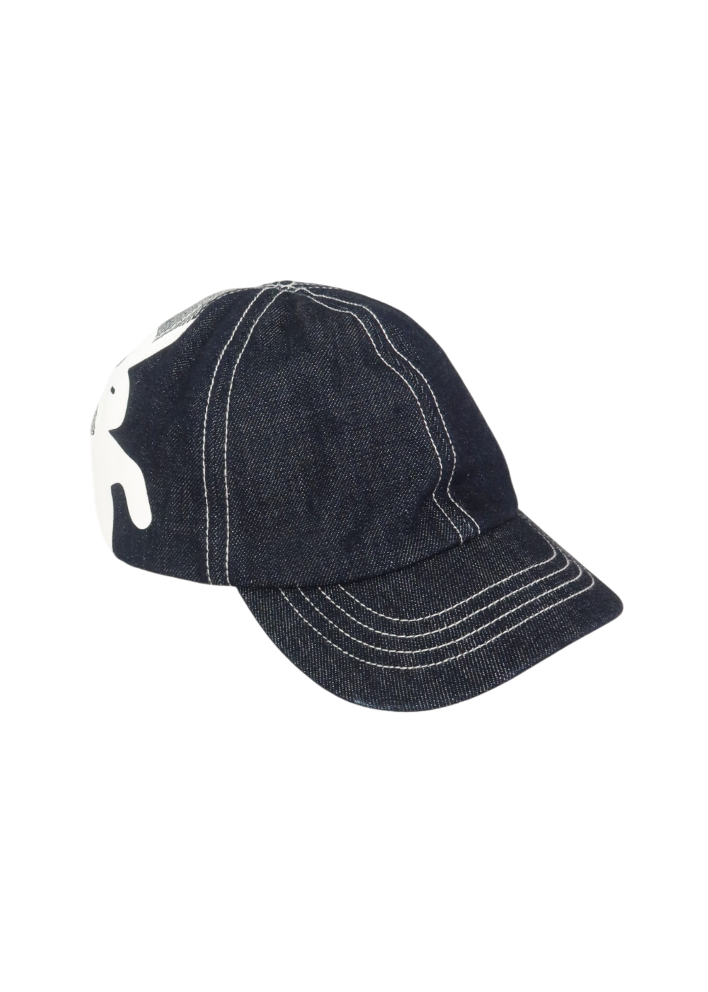 MARNI SS2019 'Dance Bunny' Indigo Blue Denim Cap