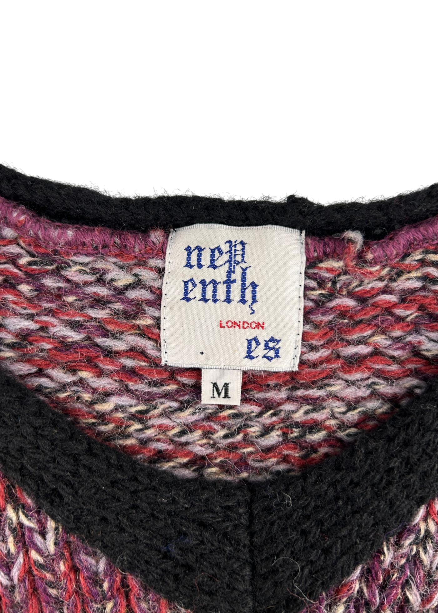 NEPENTHES Wool Oversized Knit Vest