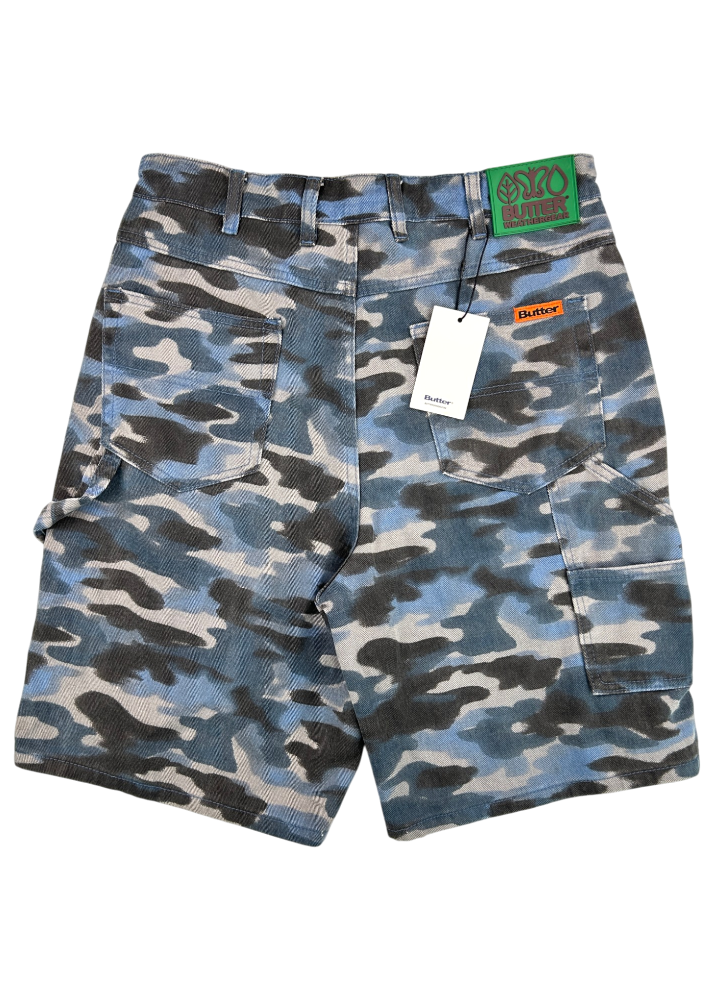 BUTTER GOODS (NWT) Camo Bermuda Shorts