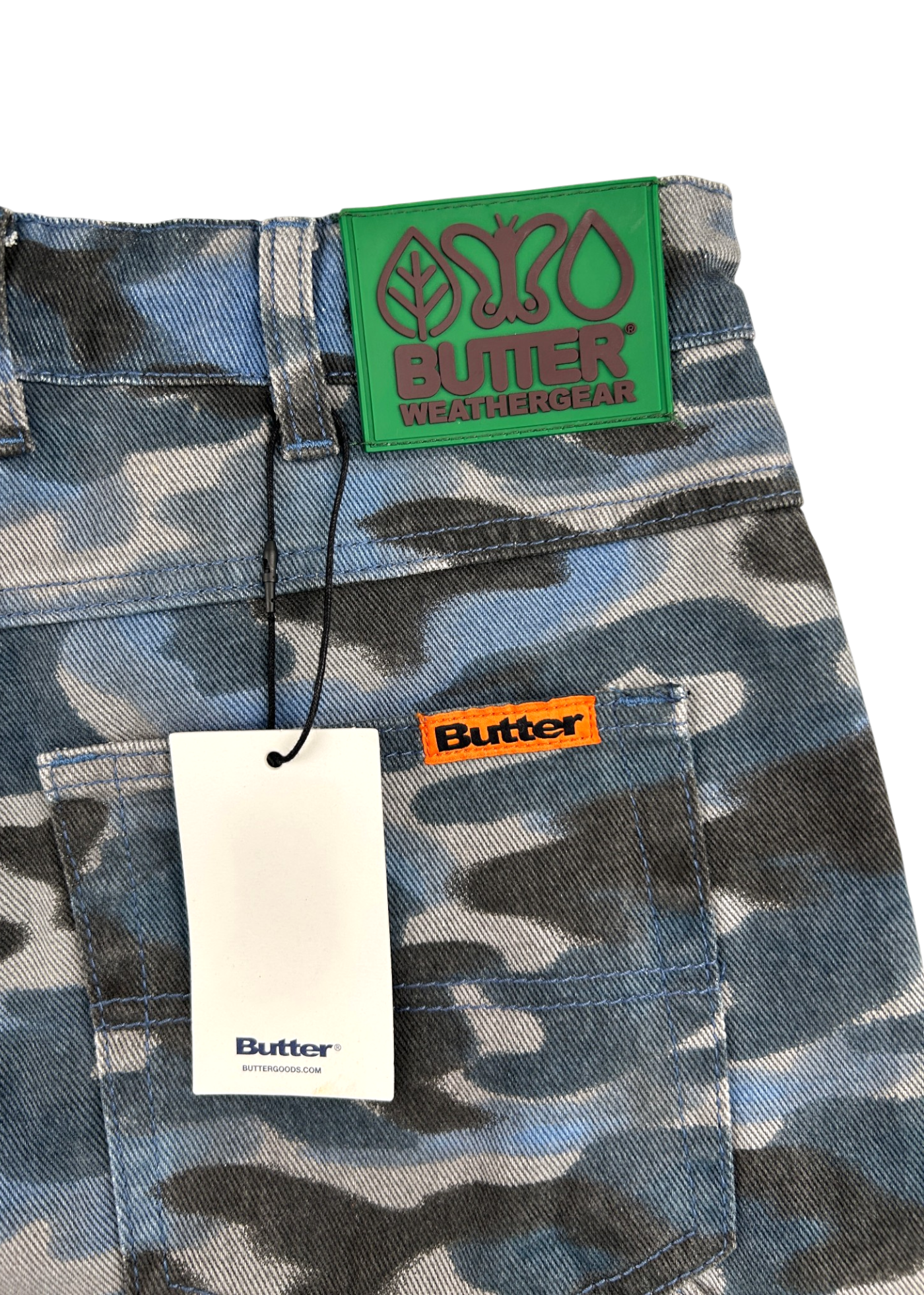BUTTER GOODS (NWT) Camo Bermuda Shorts