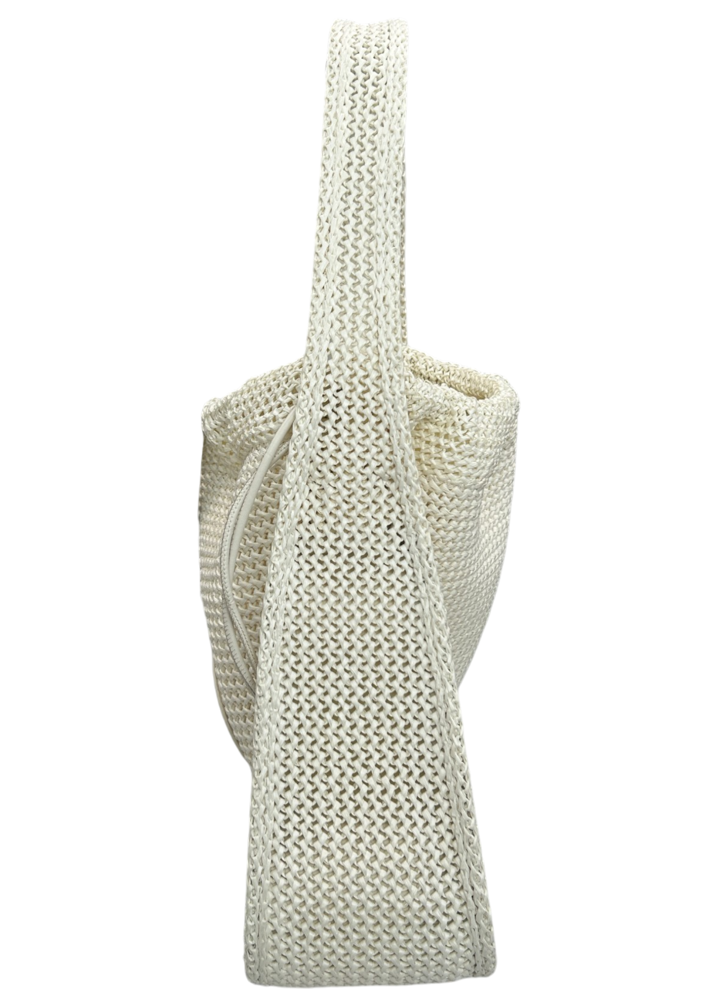 ALEXANDER WANG 'Ryan' White Raffia Woven Hobo Bag