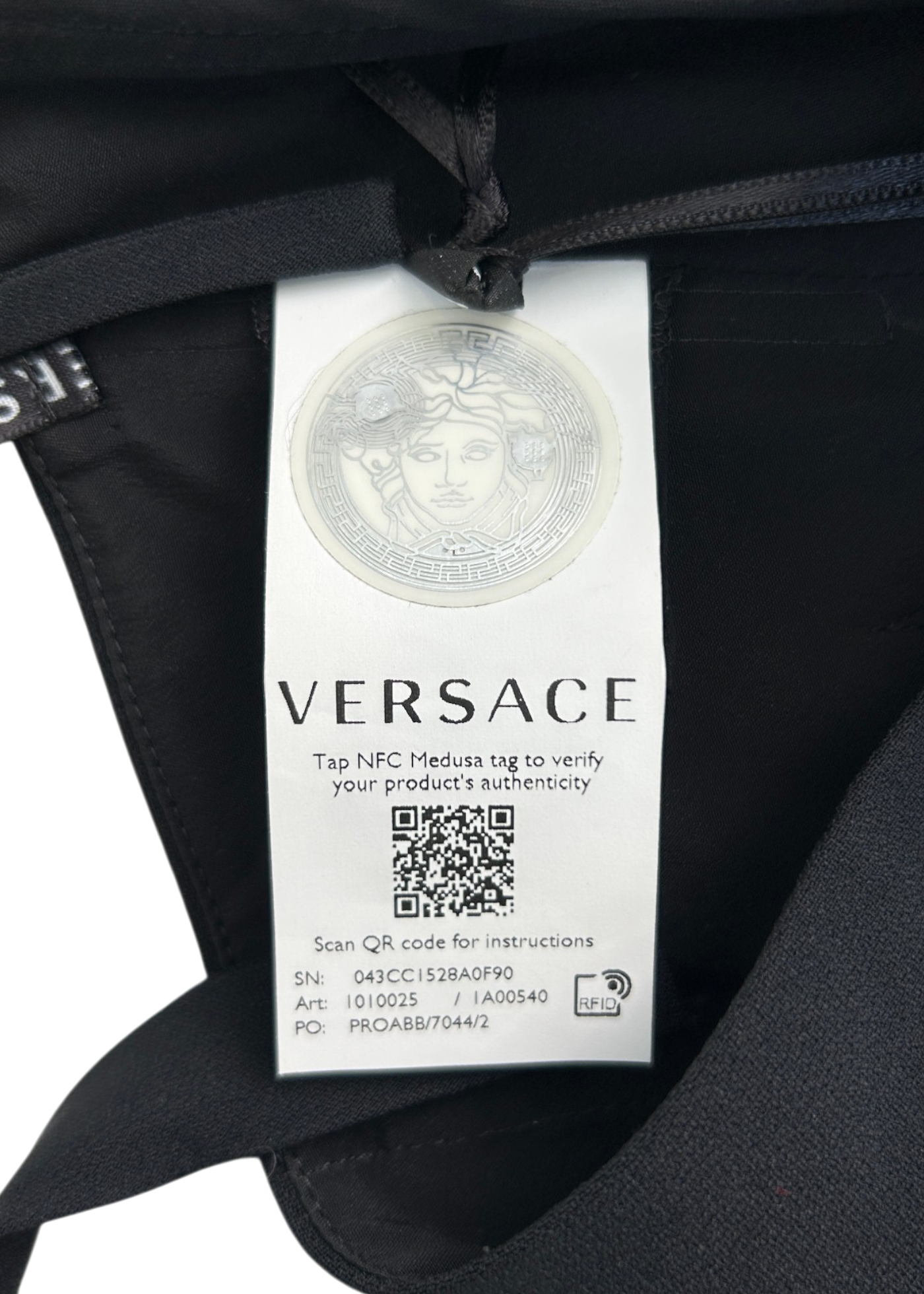 VERSACE (BNWT) Floral Lace Trim Bustier