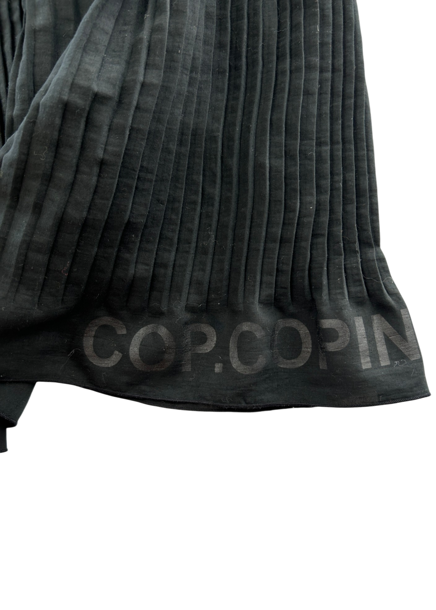 COP COPINE Accordion Pleat Strappy Midi Dress
