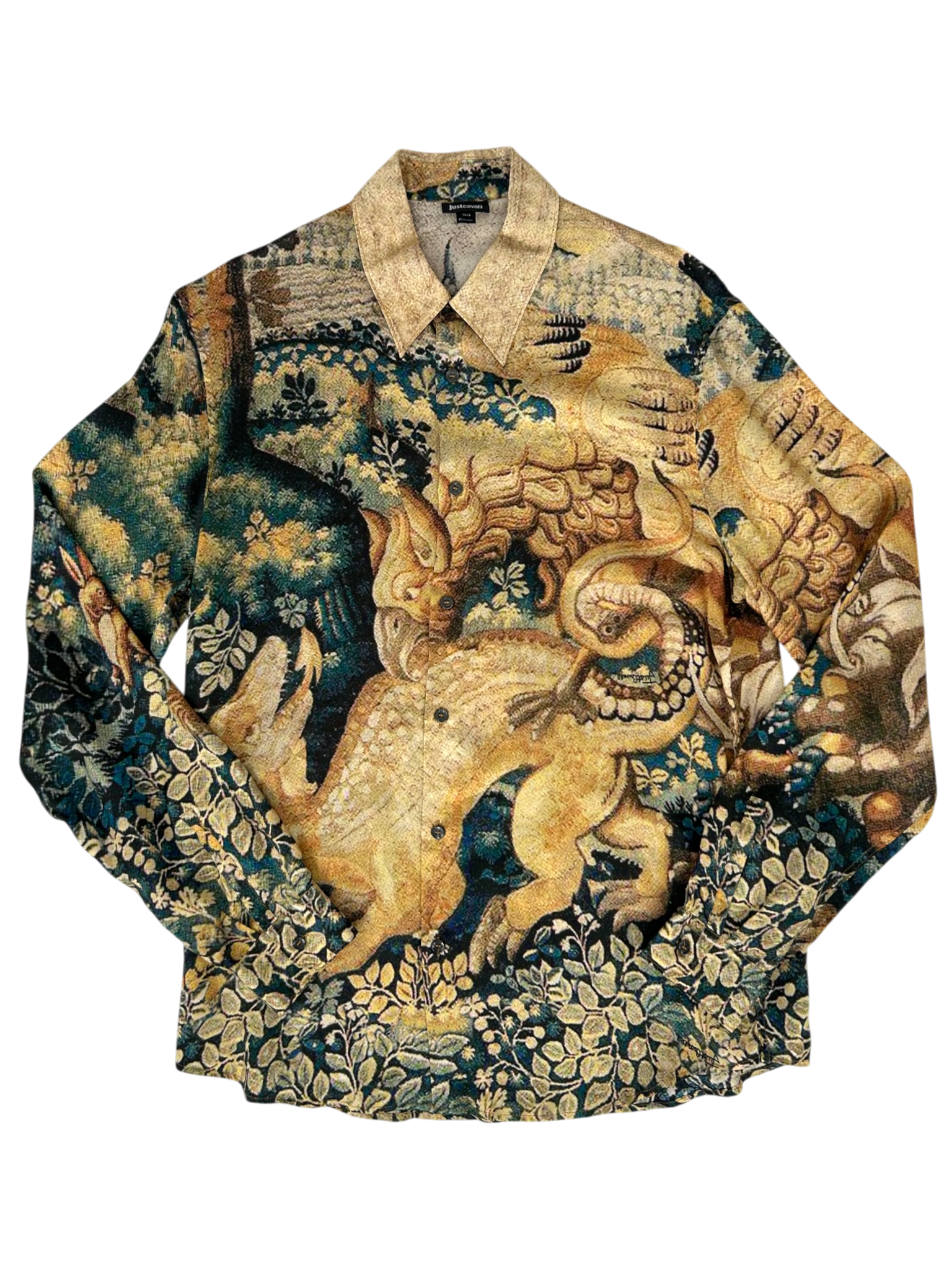 JUST CAVALLI Medieval Digi Print Shirt