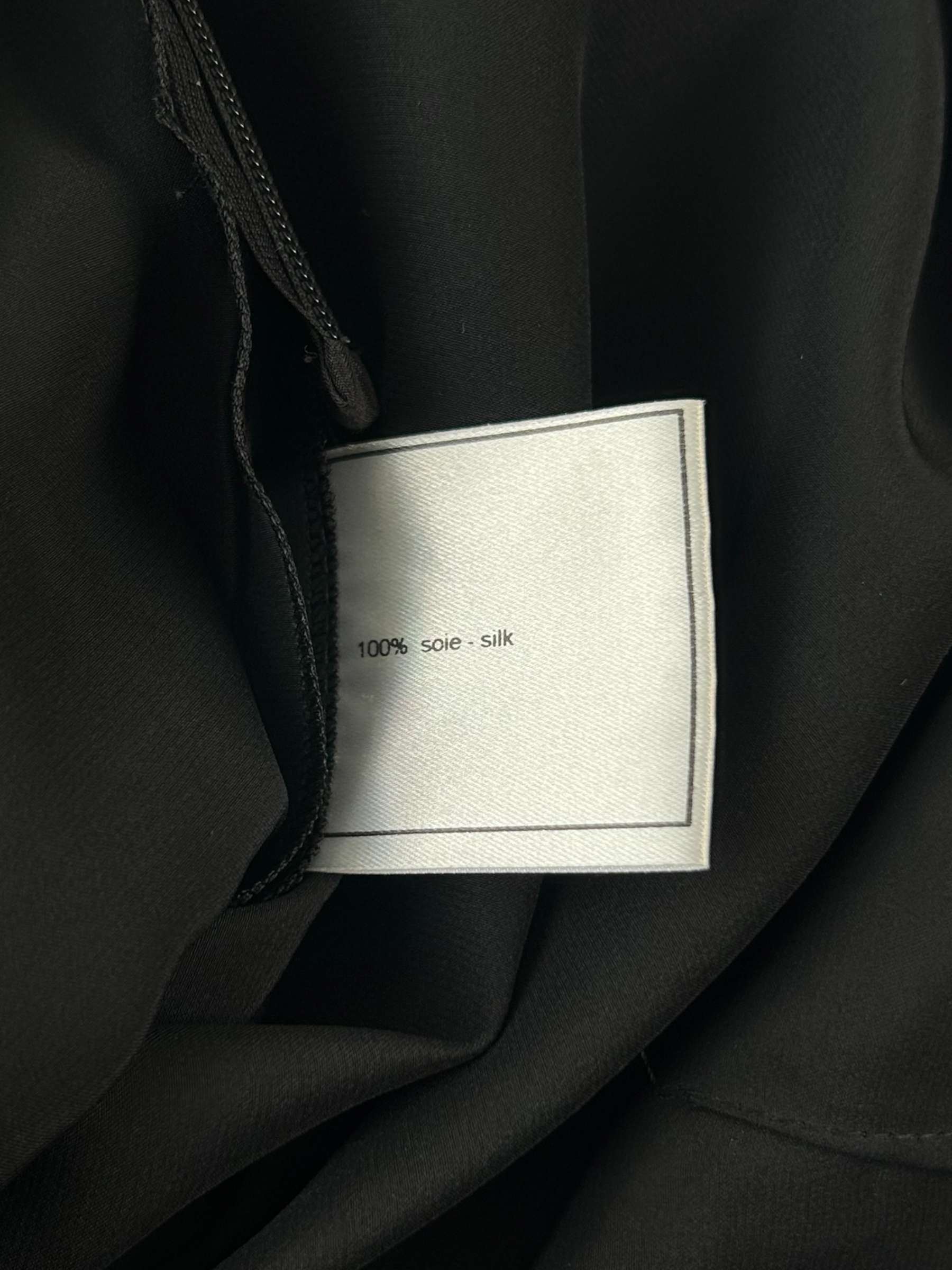 CHANEL F/W 2000 Silk Satin Straight Leg Pants