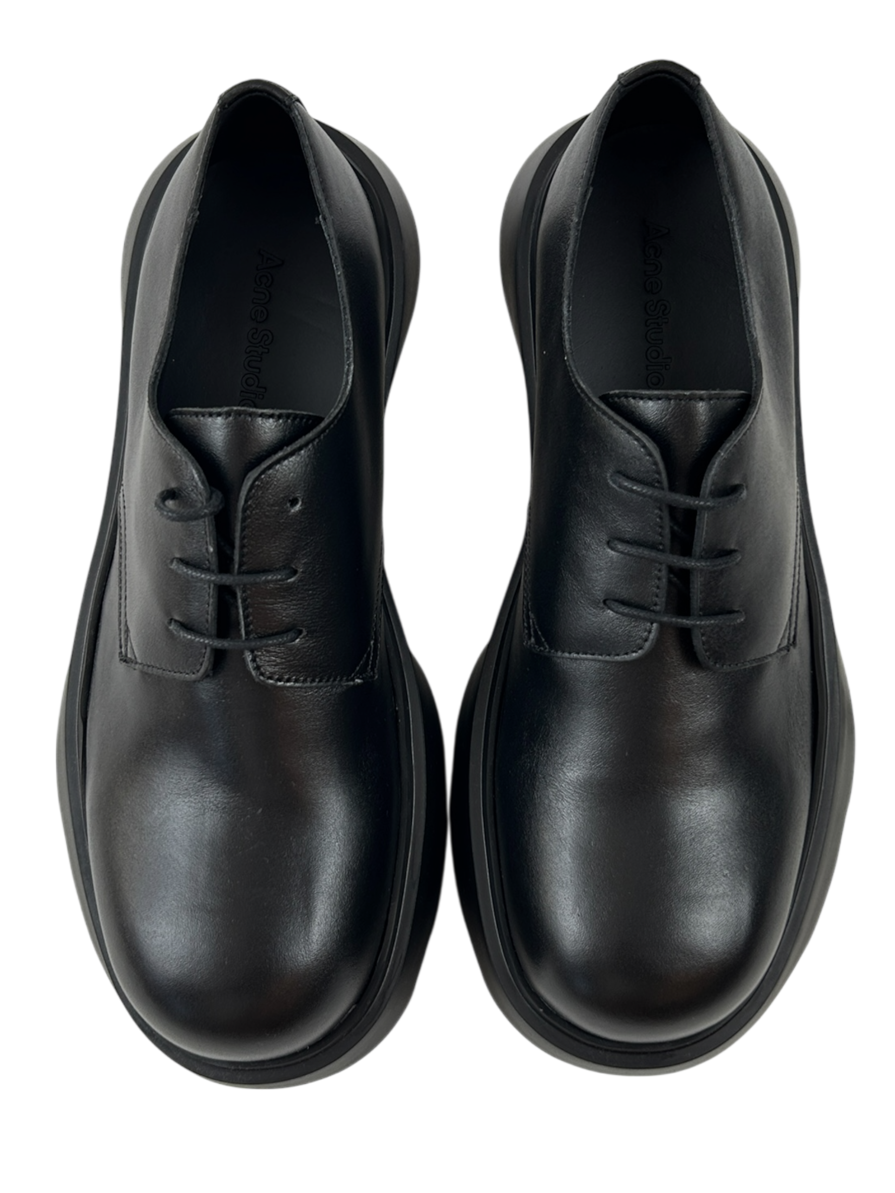 ACNE STUDIOS 'Berby Stars' Leather Derby Shoe W/ Bubble Sole