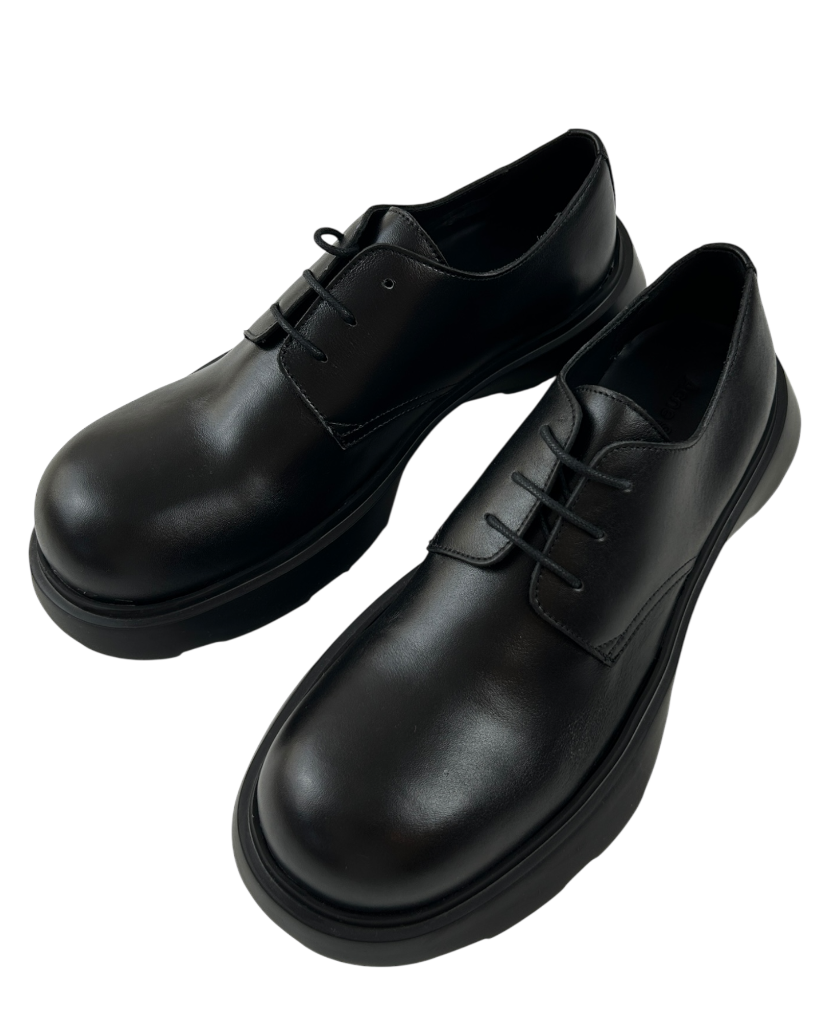 ACNE STUDIOS 'Berby Stars' Leather Derby Shoe W/ Bubble Sole