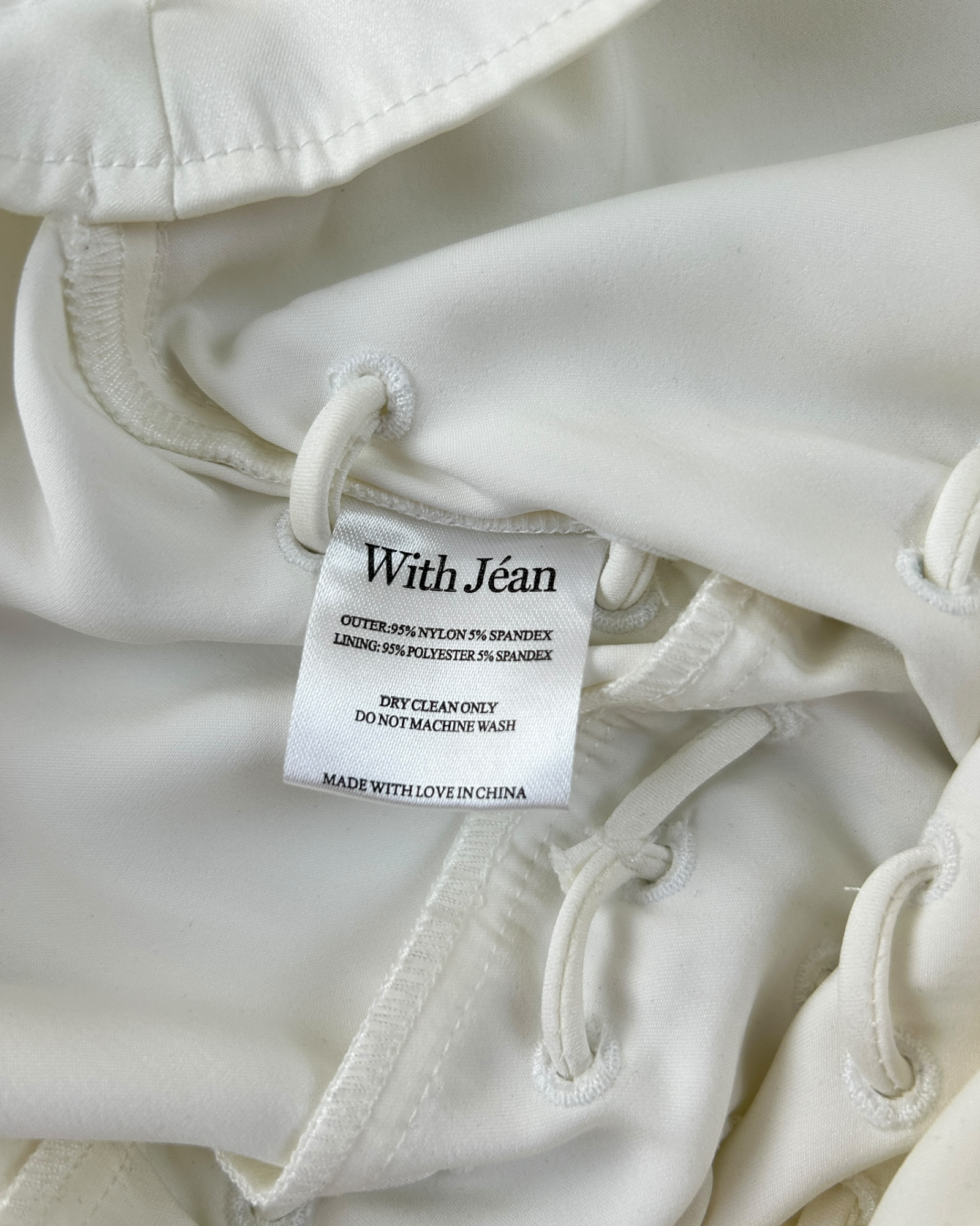 WITH JEAN (AS IS) Corset Lace Detail Mini Skirt