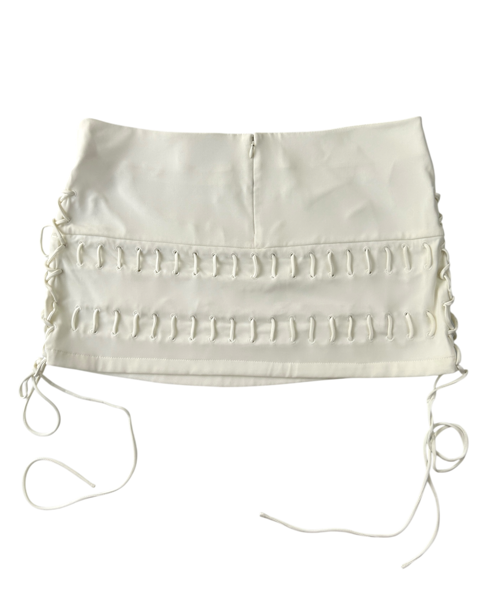 WITH JEAN (AS IS) Corset Lace Detail Mini Skirt