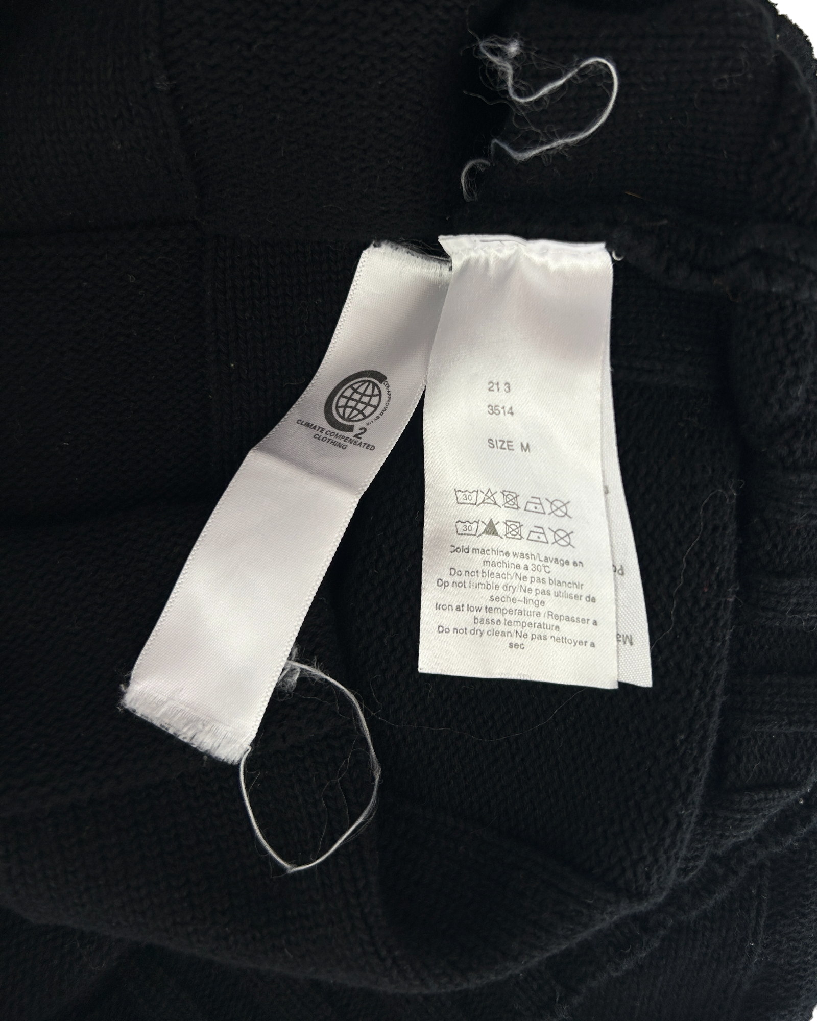 GANNI (AS IS) Logo Black Checkerboard Knit Vest