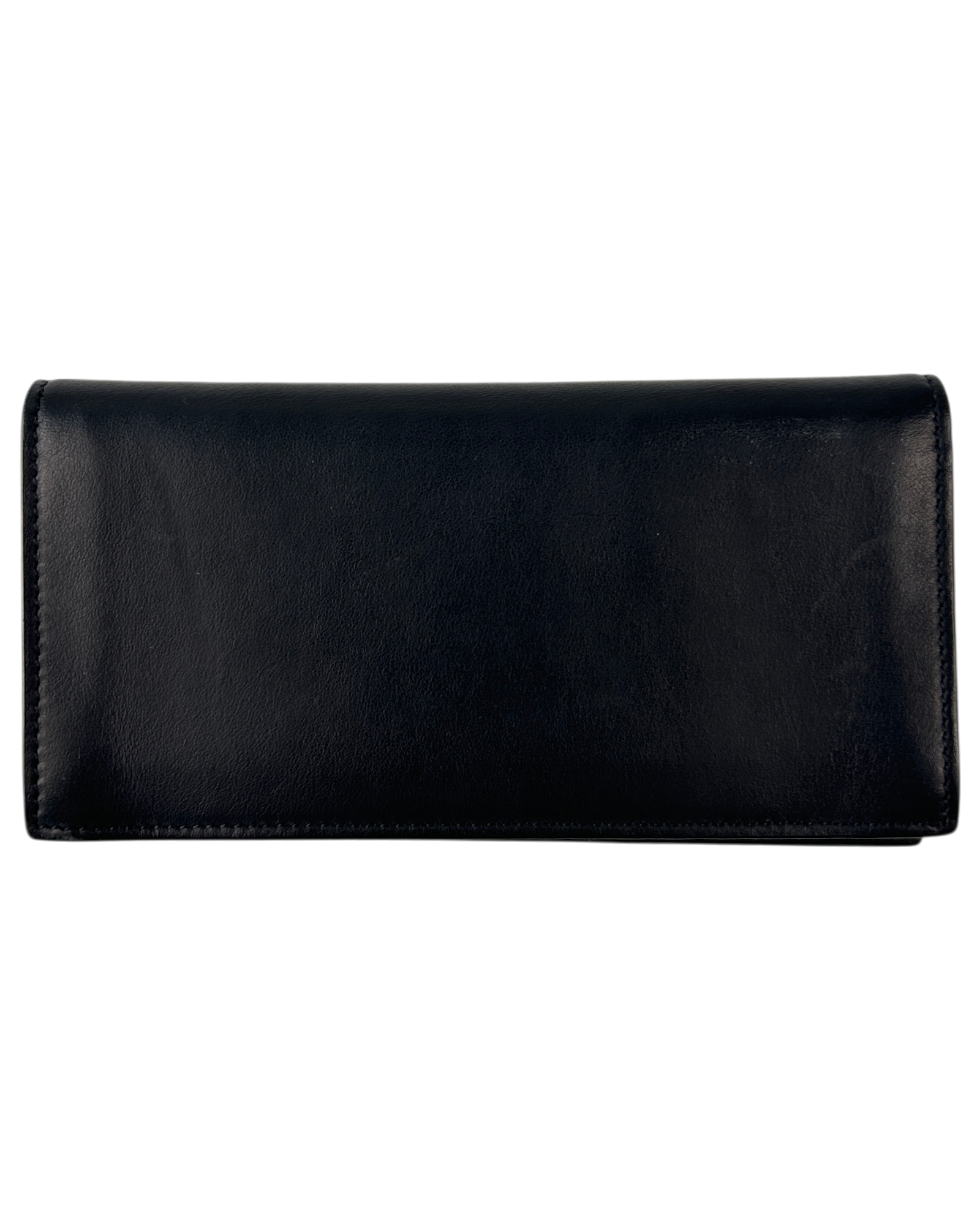 FENDI Leather Logo Continental Wallet