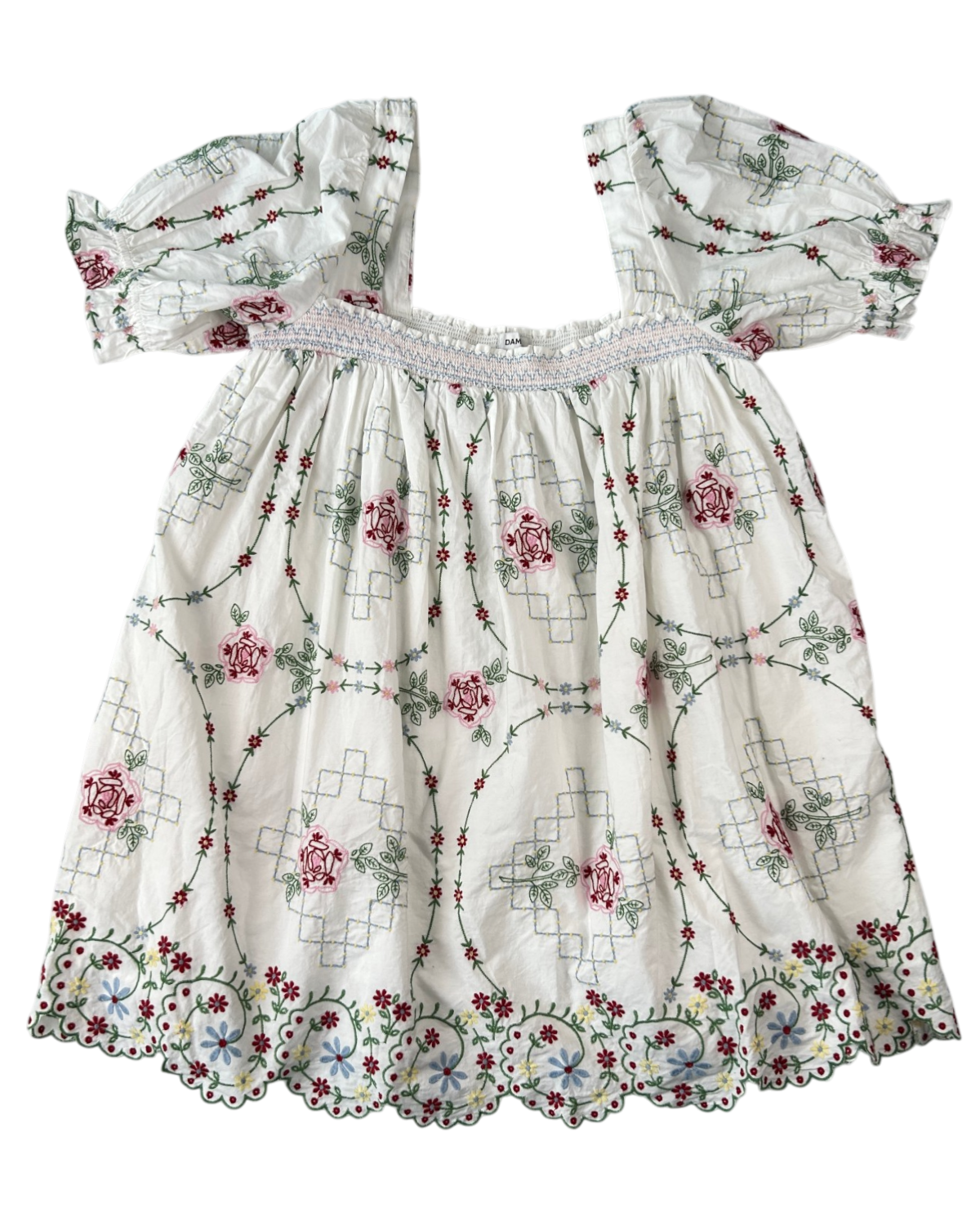 DAMSON MADDER (BNWT) 'Lulu' Embroidered Mini Dress