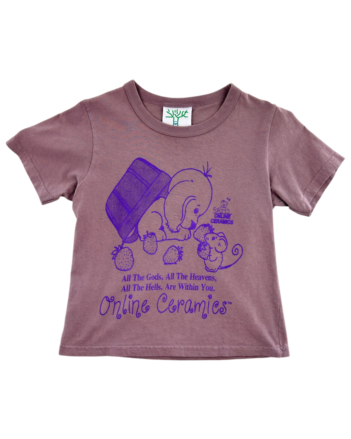 ONLINE CERAMICS 'All The Gods, All The Heavens' Baby Tee